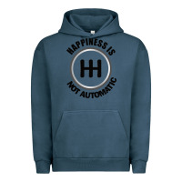 Pigment Midnight Navy Happiness is Not Automatic..Save the manuals.. 3 Pedals Cars Lovers gi Urban Hoodie - ArtMosaic