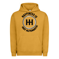 Pigment Peanut Butter Happiness is Not Automatic..Save the manuals.. 3 Pedals Cars Lovers gi Urban Hoodie - ArtMosaic