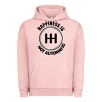 Pigment Salmon Happiness is Not Automatic..Save the manuals.. 3 Pedals Cars Lovers gi Urban Hoodie - ArtMosaic