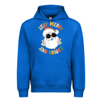 Cobalt funny groovy stay merry and bright christmas santa claus t shirt Urban Hoodie - ArtMosaic