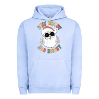 Pigment Grape Ice funny groovy stay merry and bright christmas santa claus t shirt Urban Hoodie - ArtMosaic
