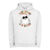 Pigment Lunar Rock funny groovy stay merry and bright christmas santa claus t shirt Urban Hoodie - ArtMosaic