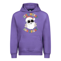 Tulip funny groovy stay merry and bright christmas santa claus t shirt Urban Hoodie - ArtMosaic