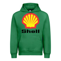 Emerald Copy of shell gasoline Urban Hoodie - ArtMosaic