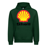 Forest Green Copy of shell gasoline Urban Hoodie - ArtMosaic