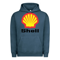 Pigment Midnight Navy Copy of shell gasoline Urban Hoodie - ArtMosaic