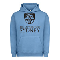 Pigment Pebble Blue The University of Sydney Urban Hoodie - ArtMosaic