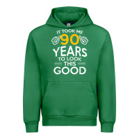 Emerald 90th Birthday Gift Took Me 90 Years 90 Year Old Urban Hoodie - trangStudio