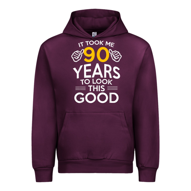 90th Birthday Gift Took Me 90 Years 90 Year Old Urban Hoodie by trangStudio | Teevron