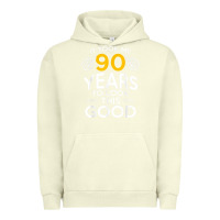 Pigment Pistachio 90th Birthday Gift Took Me 90 Years 90 Year Old Urban Hoodie - trangStudio