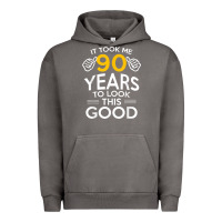 Pigment Tornado 90th Birthday Gift Took Me 90 Years 90 Year Old Urban Hoodie - trangStudio