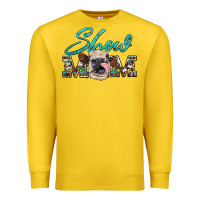 Lemon show mom aztec cowhide heifer Premium Sweatshirt - Artiststas