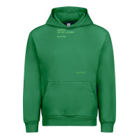 Emerald The Matrix Everything Has A Beginning Green Font Urban Hoodie - ArtMosaic