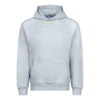 Heather Grey The Matrix Everything Has A Beginning Green Font Urban Hoodie - ArtMosaic