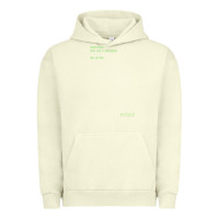 Pigment Pistachio The Matrix Everything Has A Beginning Green Font Urban Hoodie - ArtMosaic