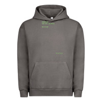 Pigment Tornado The Matrix Everything Has A Beginning Green Font Urban Hoodie - ArtMosaic