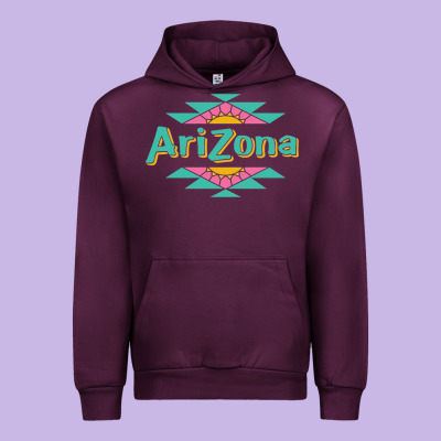 Arizona Tea Urban Hoodie Designed By Artmosaic