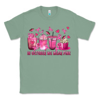 Sage In October We Wear Pink with Breast Cancer Coffee Classic Tee - texasbilliewilder