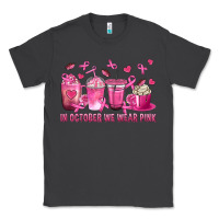 Smoke In October We Wear Pink with Breast Cancer Coffee Classic Tee - texasbilliewilder