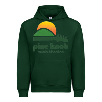 Forest Green pine knob music theatre Urban Hoodie - ArtMosaic