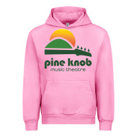 Fuchsia Pink pine knob music theatre Urban Hoodie - ArtMosaic