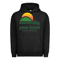 Pigment Black pine knob music theatre Urban Hoodie - ArtMosaic