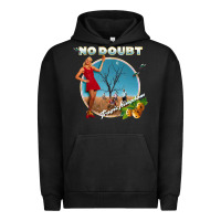 Pigment Black no doubt, rock Urban Hoodie - ArtMosaic