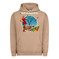 Pigment Burro no doubt, rock Urban Hoodie - ArtMosaic
