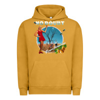 Pigment Peanut Butter no doubt, rock Urban Hoodie - ArtMosaic