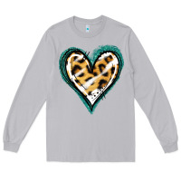 Moon Dust Glitter Leopard Heart Long Sleeve Tee - Jasminsmagicworld
