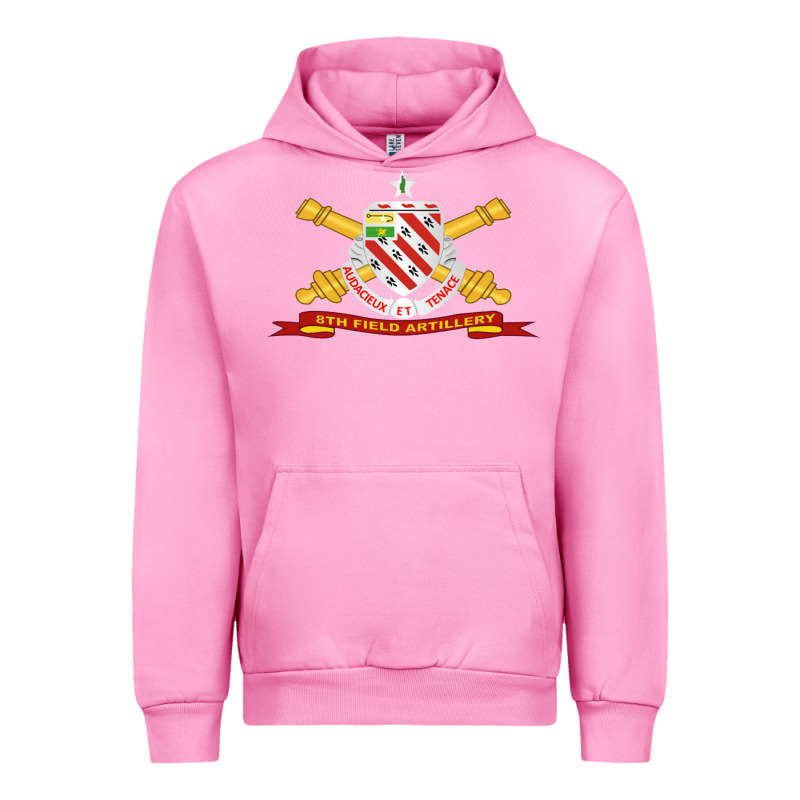 8th Field Artillery W Br   Ribbon 8th Field Artillery W Br Ribbon Urban Hoodie by ArtMosaic | Teevron