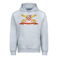 Heather Grey 8th field artillery w br   ribbon 8th field artillery w br ribbon Urban Hoodie - ArtMosaic