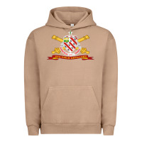Pigment Burro 8th field artillery w br   ribbon 8th field artillery w br ribbon Urban Hoodie - ArtMosaic