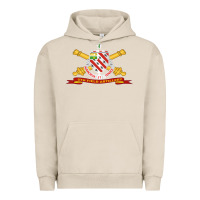 Pigment French Oak 8th field artillery w br   ribbon 8th field artillery w br ribbon Urban Hoodie - ArtMosaic