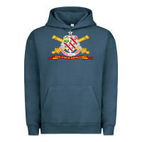 Pigment Midnight Navy 8th field artillery w br   ribbon 8th field artillery w br ribbon Urban Hoodie - ArtMosaic