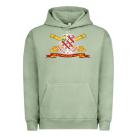 Pigment Oil Green 8th field artillery w br   ribbon 8th field artillery w br ribbon Urban Hoodie - ArtMosaic
