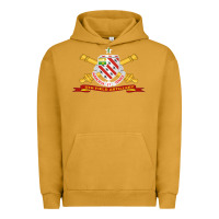 Pigment Peanut Butter 8th field artillery w br   ribbon 8th field artillery w br ribbon Urban Hoodie - ArtMosaic