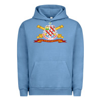 Pigment Pebble Blue 8th field artillery w br   ribbon 8th field artillery w br ribbon Urban Hoodie - ArtMosaic