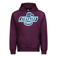 Mauve Wine seattle thunderbirds, Urban Hoodie - ArtMosaic