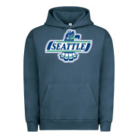 Pigment Midnight Navy seattle thunderbirds, Urban Hoodie - ArtMosaic