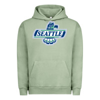 Pigment Oil Green seattle thunderbirds, Urban Hoodie - ArtMosaic