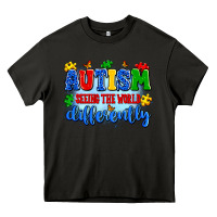 Asphalt autism seeing the world differently Heavy Core Tee - Artiststas