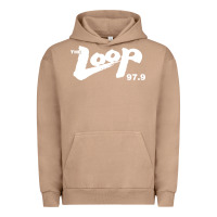 Pigment Burro The Loop 97.9 Illinois Radio Urban Hoodie - ArtMosaic