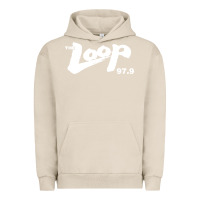 Pigment French Oak The Loop 97.9 Illinois Radio Urban Hoodie - ArtMosaic
