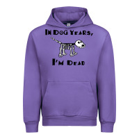Tulip in dog years i'm dead t shirt Urban Hoodie - ArtMosaic