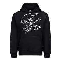 Black slash Urban Hoodie - ArtMosaic
