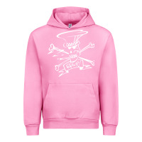 Fuchsia Pink slash Urban Hoodie - ArtMosaic