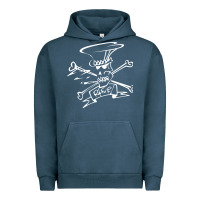 Pigment Midnight Navy slash Urban Hoodie - ArtMosaic