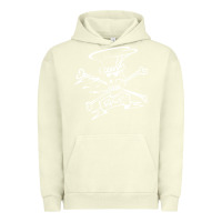 Pigment Pistachio slash Urban Hoodie - ArtMosaic