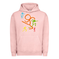 Pigment Salmon alan becker gaming gift Urban Hoodie - ArtMosaic